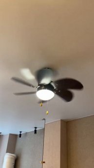 Люстра вентилятор DREAMFAN Turbo 76 - видео покупателя