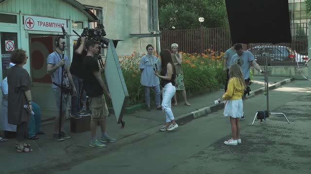 Бэкстейдж короткометражного фильма