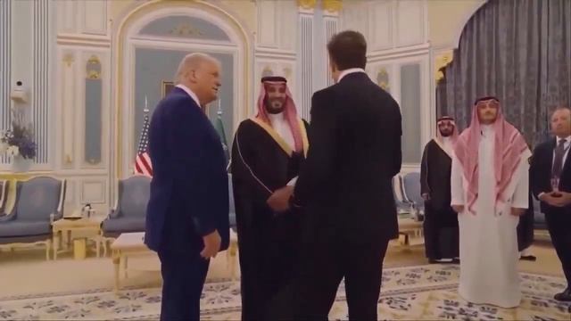 Илон Маск сопровождал Трампа во время его визита в Саудовскую Аравию