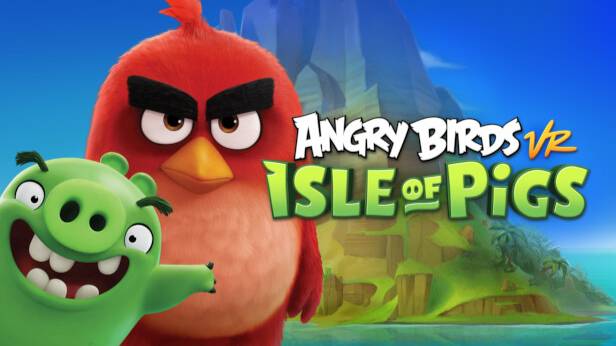 Я играю в ANGRY BIRDS VR