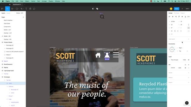 236. How to pin navigation to top in Figma