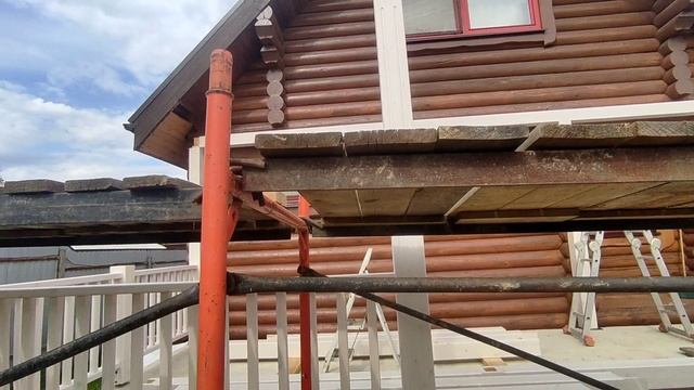 как построить террасу к дому своими руками#сройка#своимируками#diy#дача