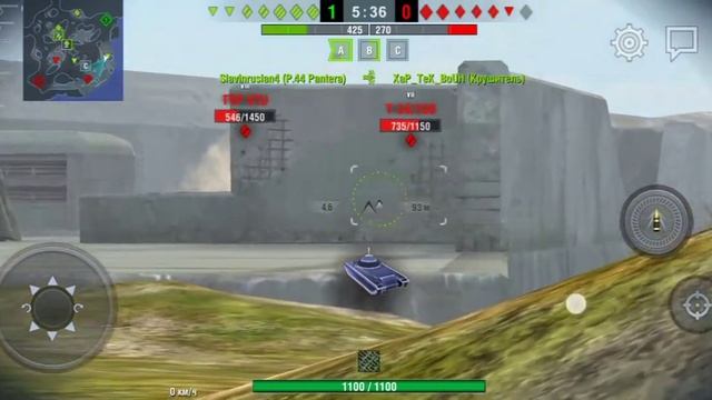 world of tanks blitz (т-44-85 бравый)
