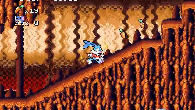Tiny Toon Adventures (No Damage) Playthrough (Sega) / Прохождение (Без Повреждений)