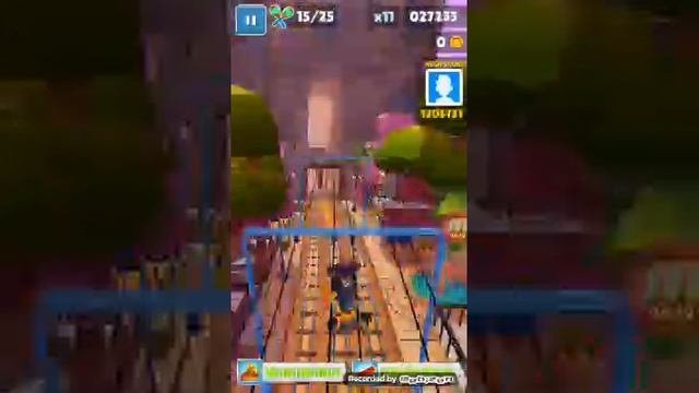 Играю в Subway Surf взлом