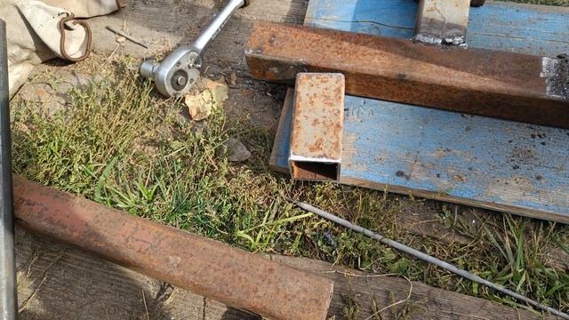 Переделка чеснокосажалки под трактор