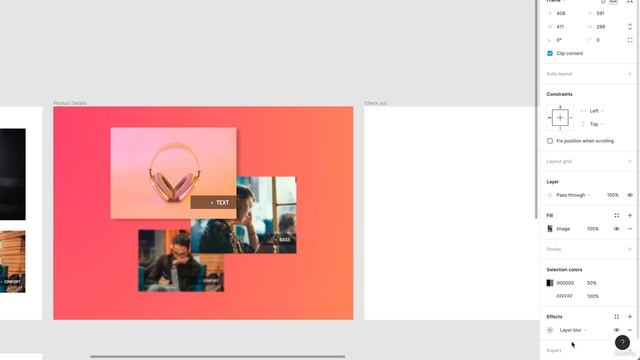 181. Blur Layer & Background Blur & Image Blur in Figma
