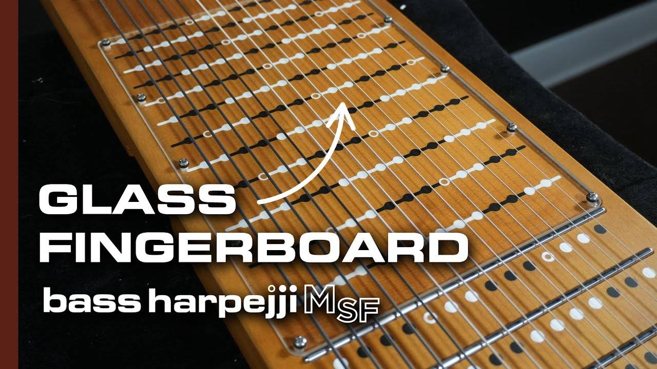 Bass Harpejji MSF: Semi-Fretless w/Glass Fingerboard