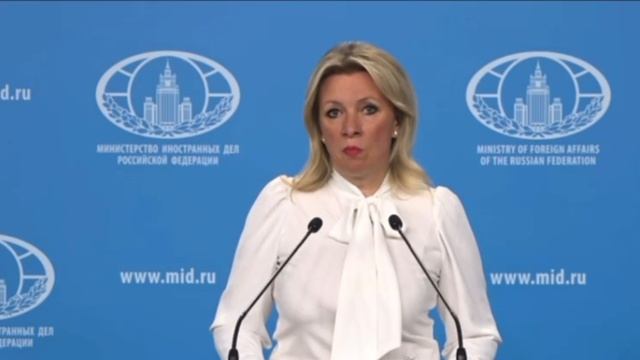 Прибывшая в Стамбул на переговоры российская делегация готова к серьёзной работе, - Мария Захарова