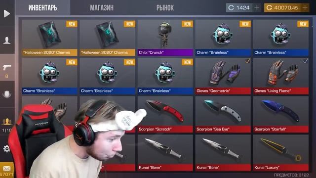 TicTac ПОТРАТИЛ ВСЮ ГОЛДУ НА НОВЫЕ ХЭЛЛОУИН ПАКИ БРЕЛКИ Standoff 2