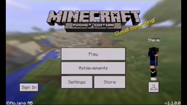 СКАЧАТЬ Minecraft PE 1.1 build 2