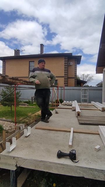 сборка красивой террасы