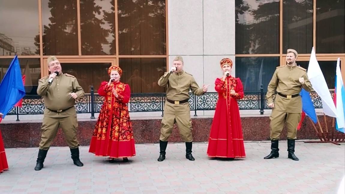 Концерт, посвящённый Дню Победы. Челябинск