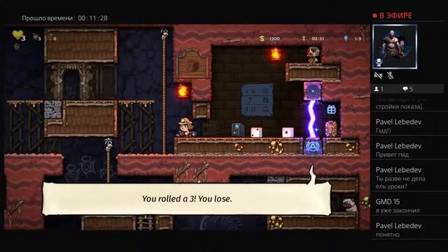 Нелепые смерти в Spelunky 2