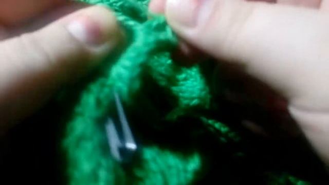 Ажурное платье спицами.часть 3