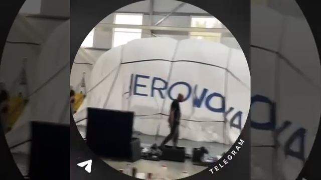 Дирижабль AERONOVA — 7-й балон гелия закачан