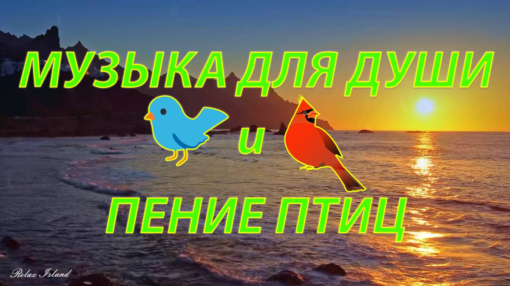 🐦 НЕВЕРОЯТНО КРАСИВАЯ МУЗЫКА И ПЕНИЕ ПТИЦ! 🎵 РАССЛАБЛЯЮЩАЯ МУЗЫКА ДЛЯ ДУШИ 🎵 МУЗЫКА ДЛЯ СНА