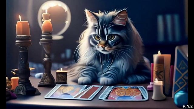 Коты-тарологи глазами нейросетей. Ссылка на нейросети в описании.