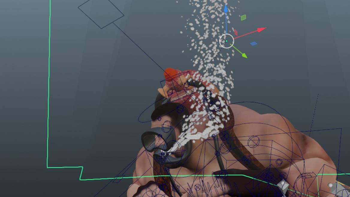BLENDER 3.6 Как я сделал пузыри для водолаза