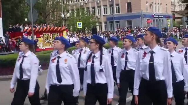 80 лет Великой Победы! Парад с участием ветеранов боевых действий проживающих на территории Минерало