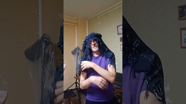 Лайфхак как завязать платок в жару