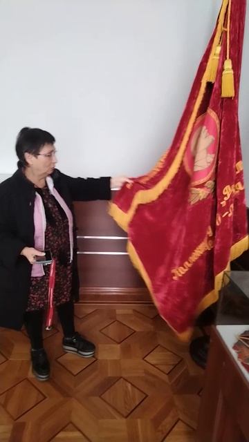 Историческое Юбилейное знамя завода Ростсельмаш. Путешествуем по музею компании
