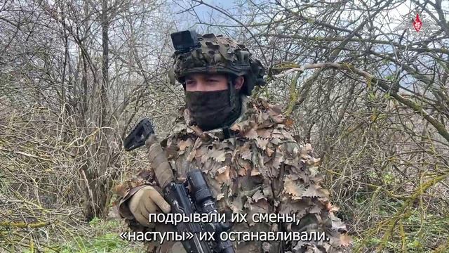 Разведчик-снайпер с позывным «Басмач»