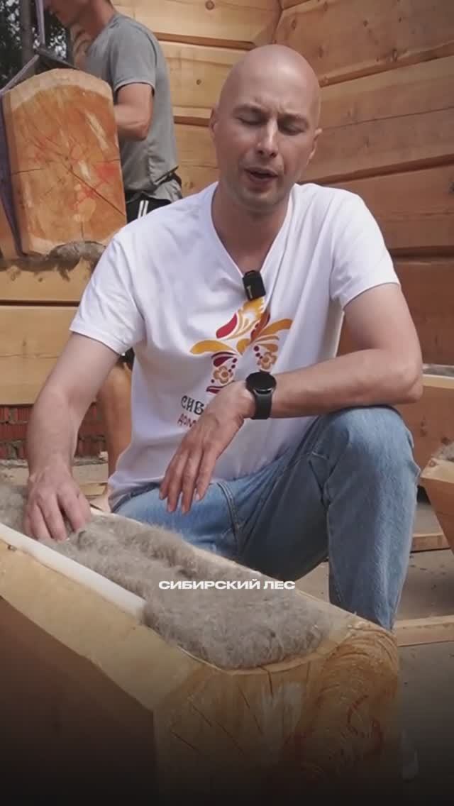 Лучший утеплитель для срубов