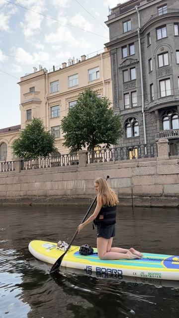 Прогулка на сапах у Новой Голландии