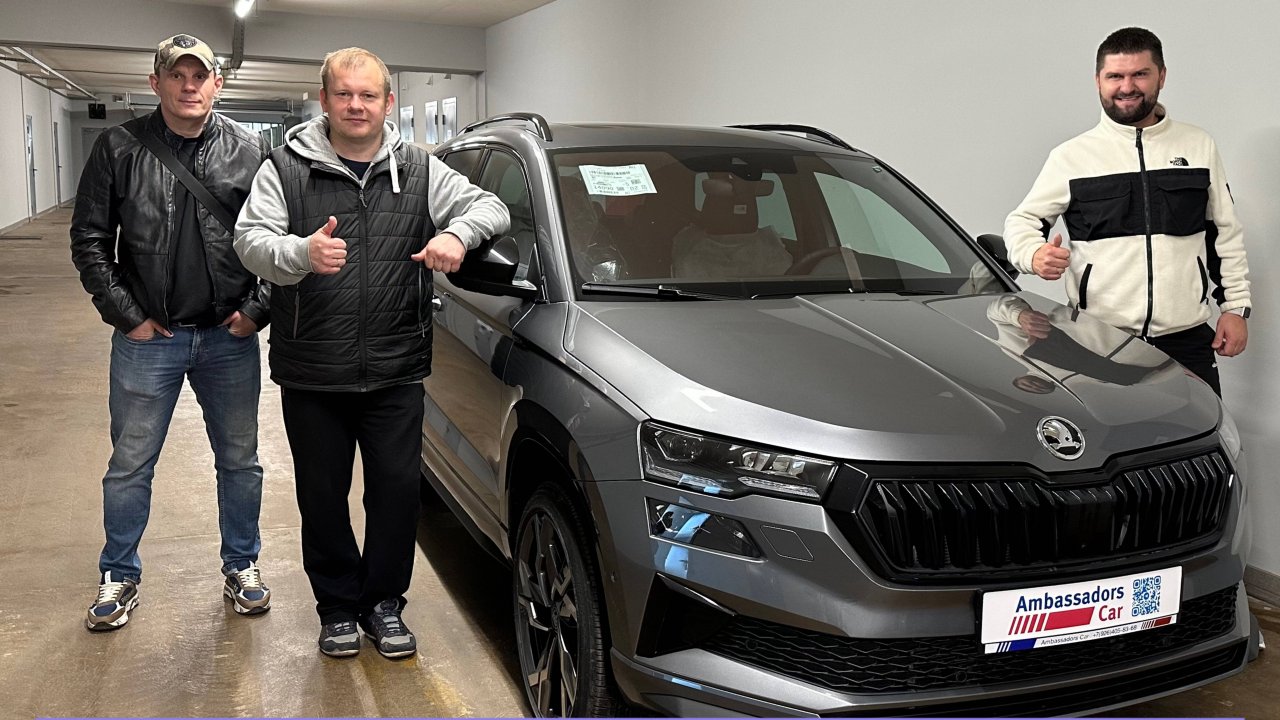 Карок 2.0 4WD под заказ из Казахстана в цвете Grafite металлик