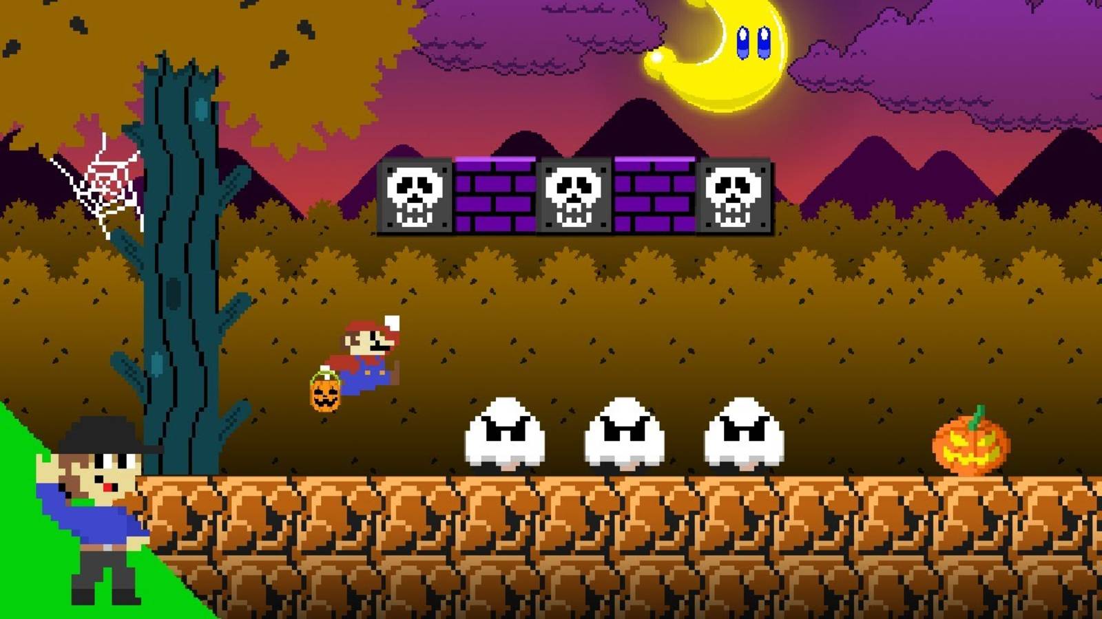 Повышение уровня: Mario в поисках сладостей!