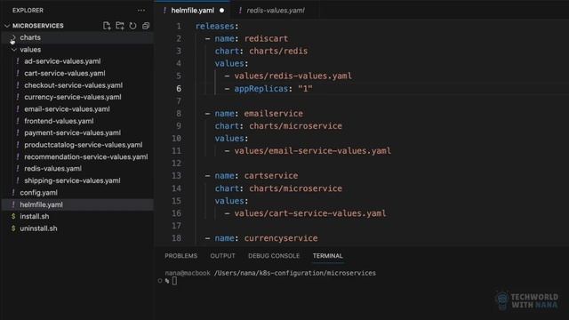 10.24 Demo project. Deploy Microservices with Helmfile