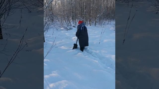 За шампанским.