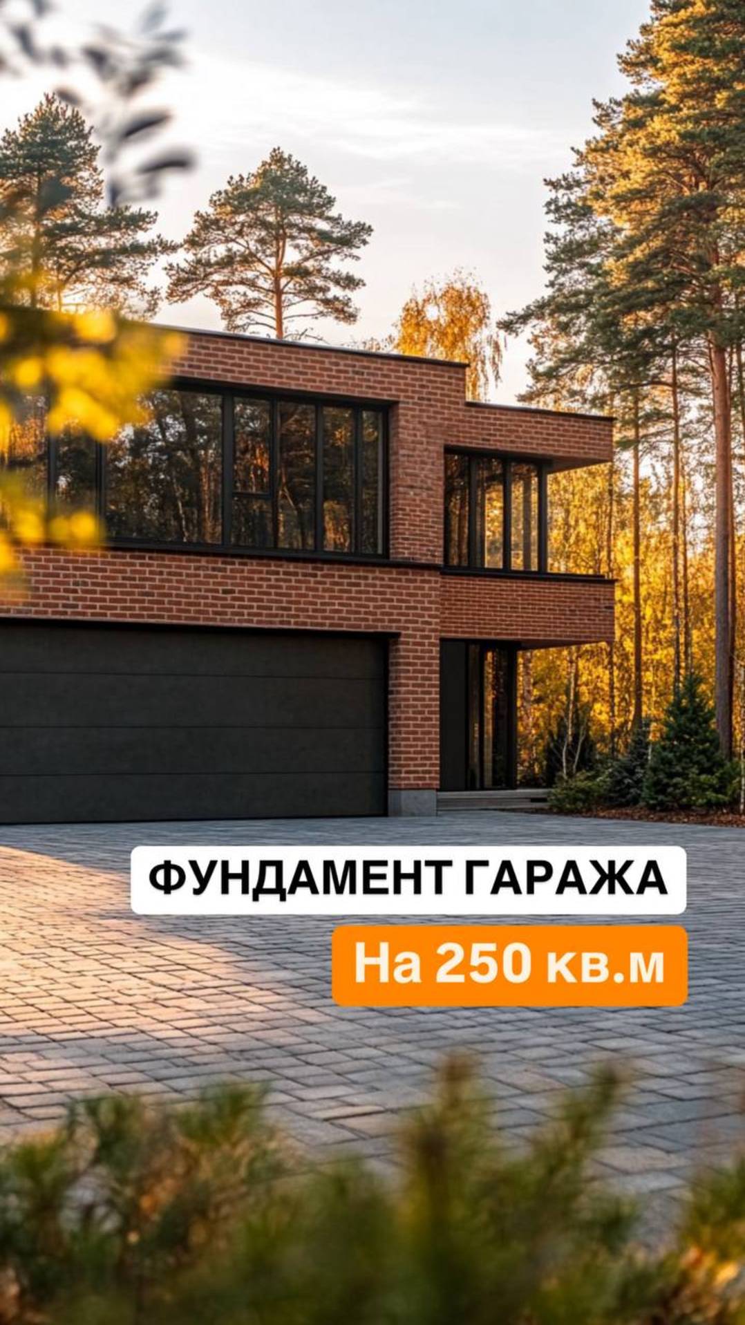 Фундамент для гаража на 250 м² — профессиональный подход в сложных условиях