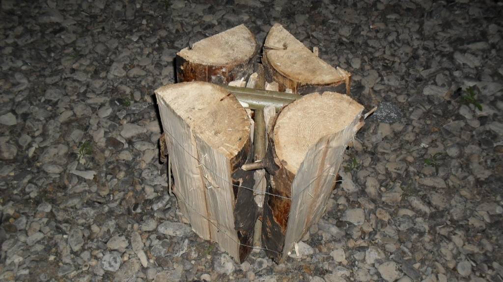 Древесный примус ''Таежная свеча-2''