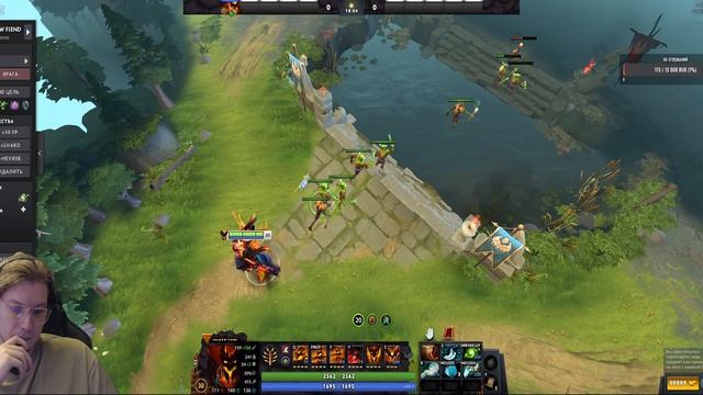 Проходим 3 Акт! Играем в пати ! Dota2 ! Имба Патча ! Donate!