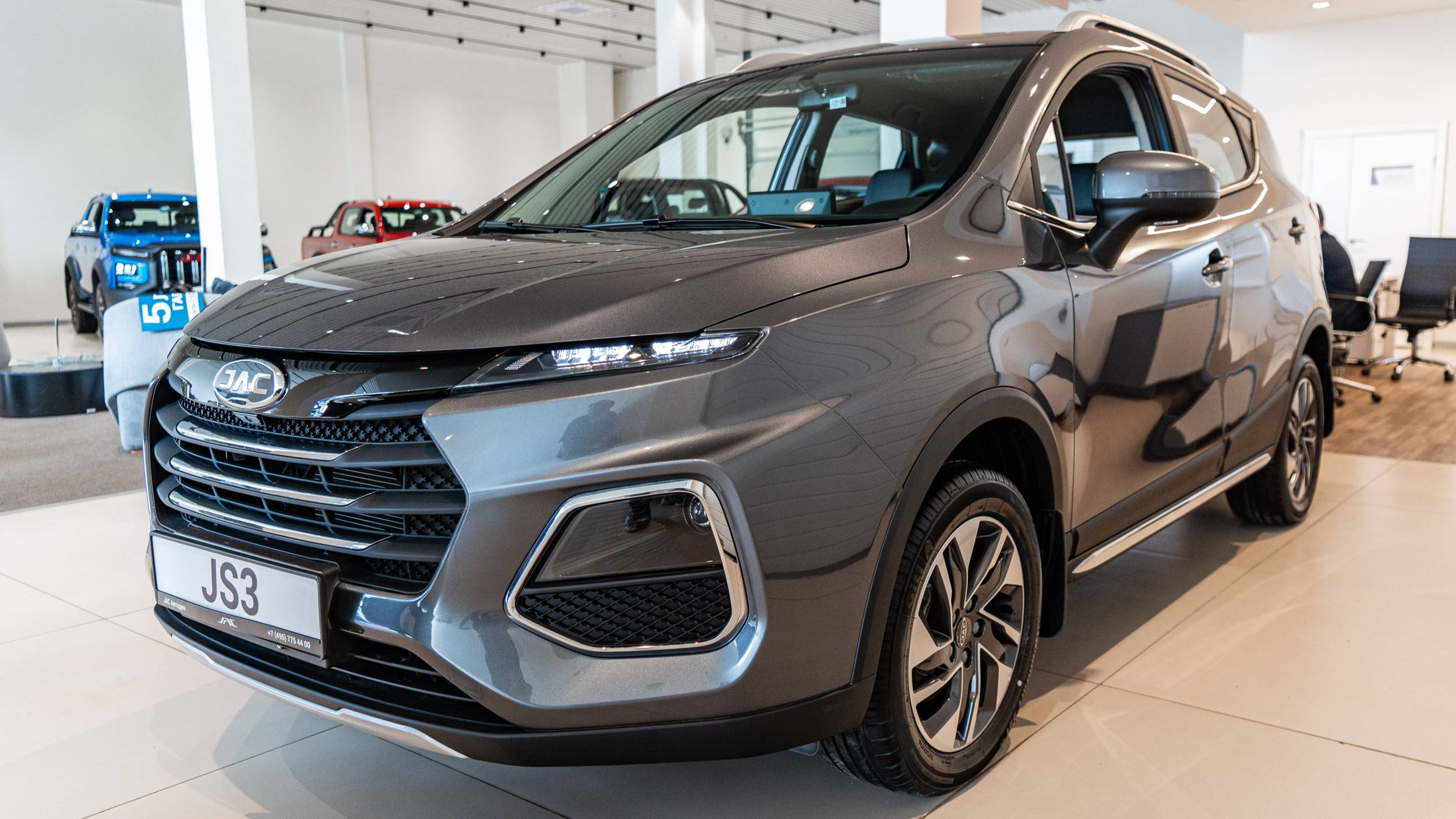 JAC JS3 (LUXURY) Серая платина
