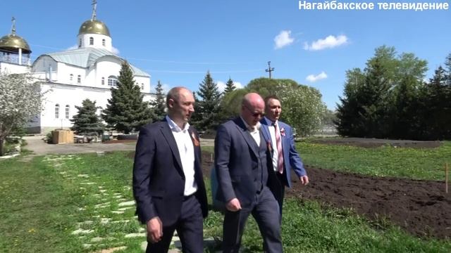 Нагайбакский район посетил участник предварительного голосования "Единой России" Сергей Евтеев.