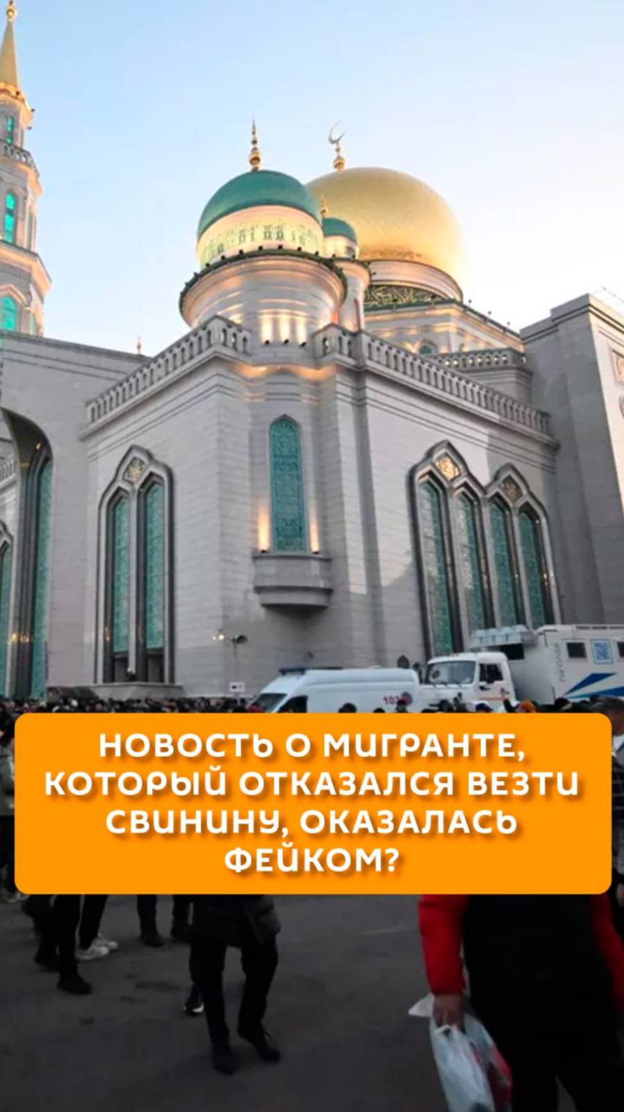 Новость о мигранте, который отказался везти свинину, оказалась фейком?