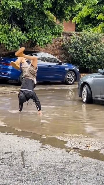 Man Cleverly Saves His Puppy #shortsvideo