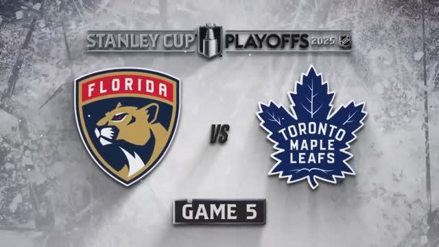 Торонто Мейпл Лифс — Флорида Пантерз | 15.05.2025 | Плей-офф | Раунд 2 Игра 5 | Обзор матча