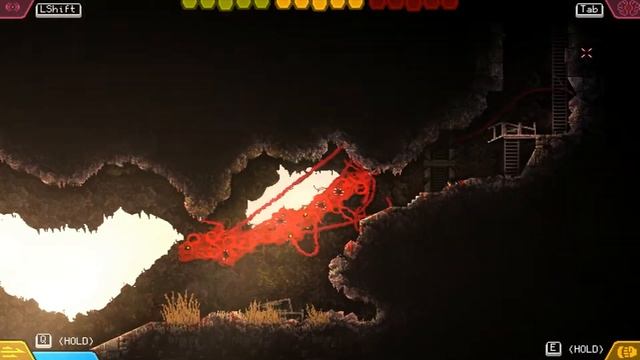 прохождение Carrion #5, что за босс, я не понял ?