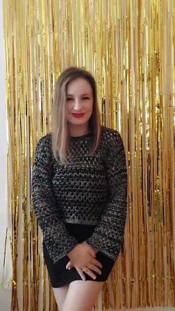 Связала кофту сетку на день рождения 🫶 #happybirthday #сетка