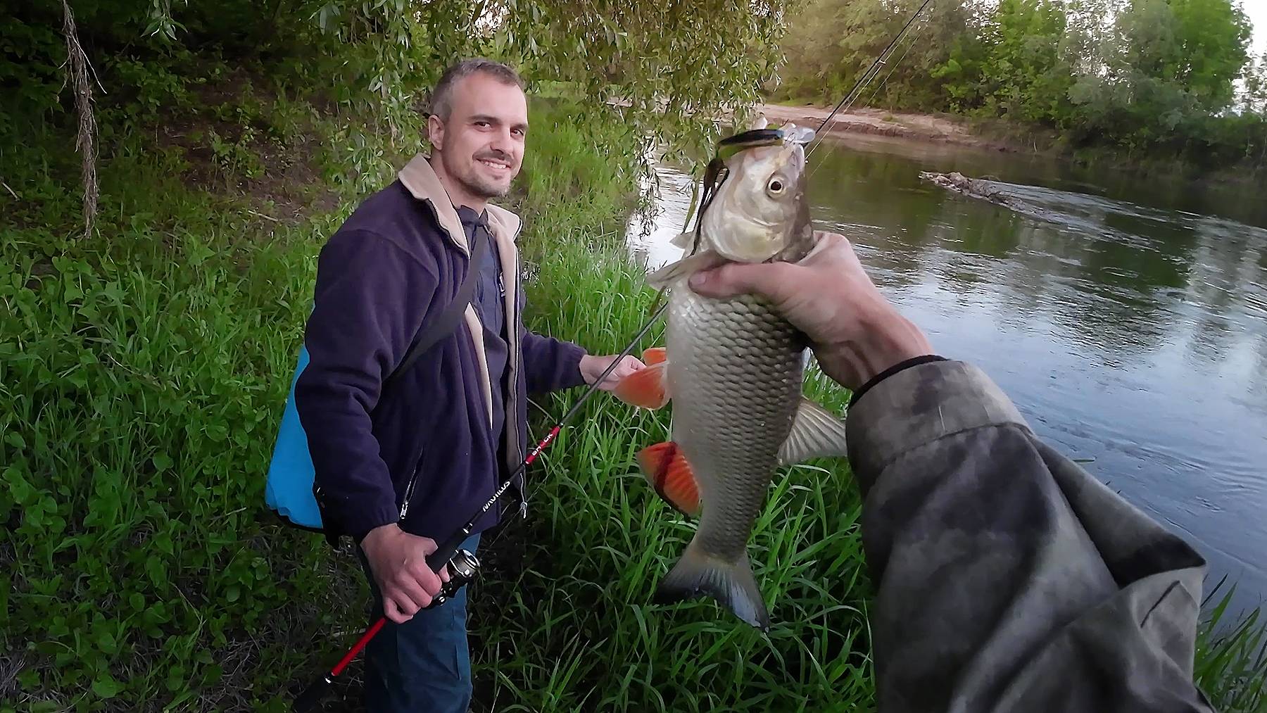 Ловля ГОЛАВЛЯ на уловистый воблер в мае. Zipbaits Khamsin Tiny 40 DR