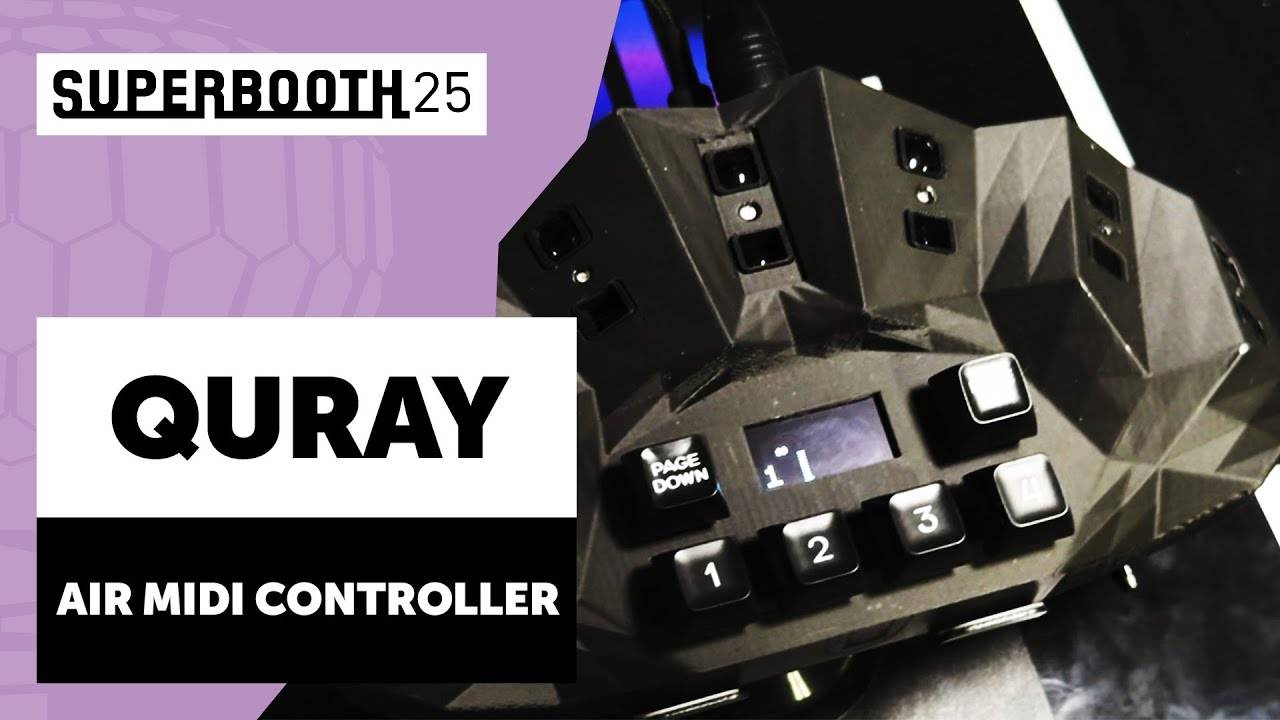 QuRay Air MIDI Controller | Superbooth 2025