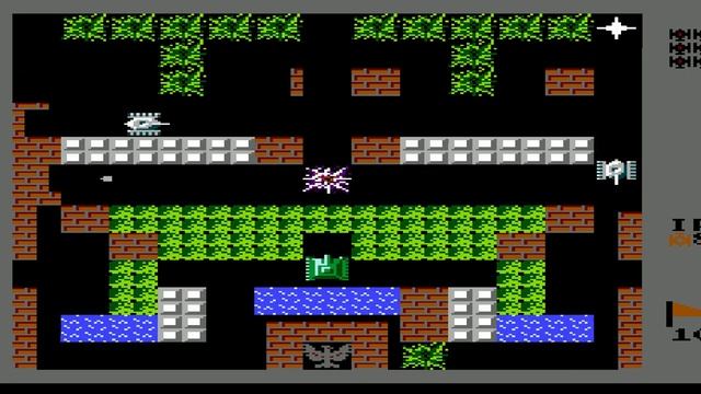 20 Maps (Battle City Hack) (NES, 1985) Уровень 10