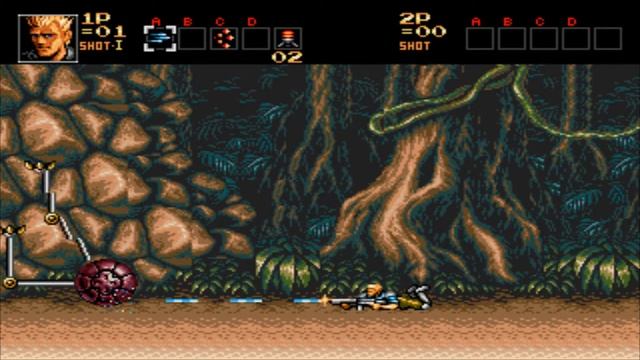 [SEGA] Contra: Hard Corps [Space Station Ending] Прохождение / Walkthrough