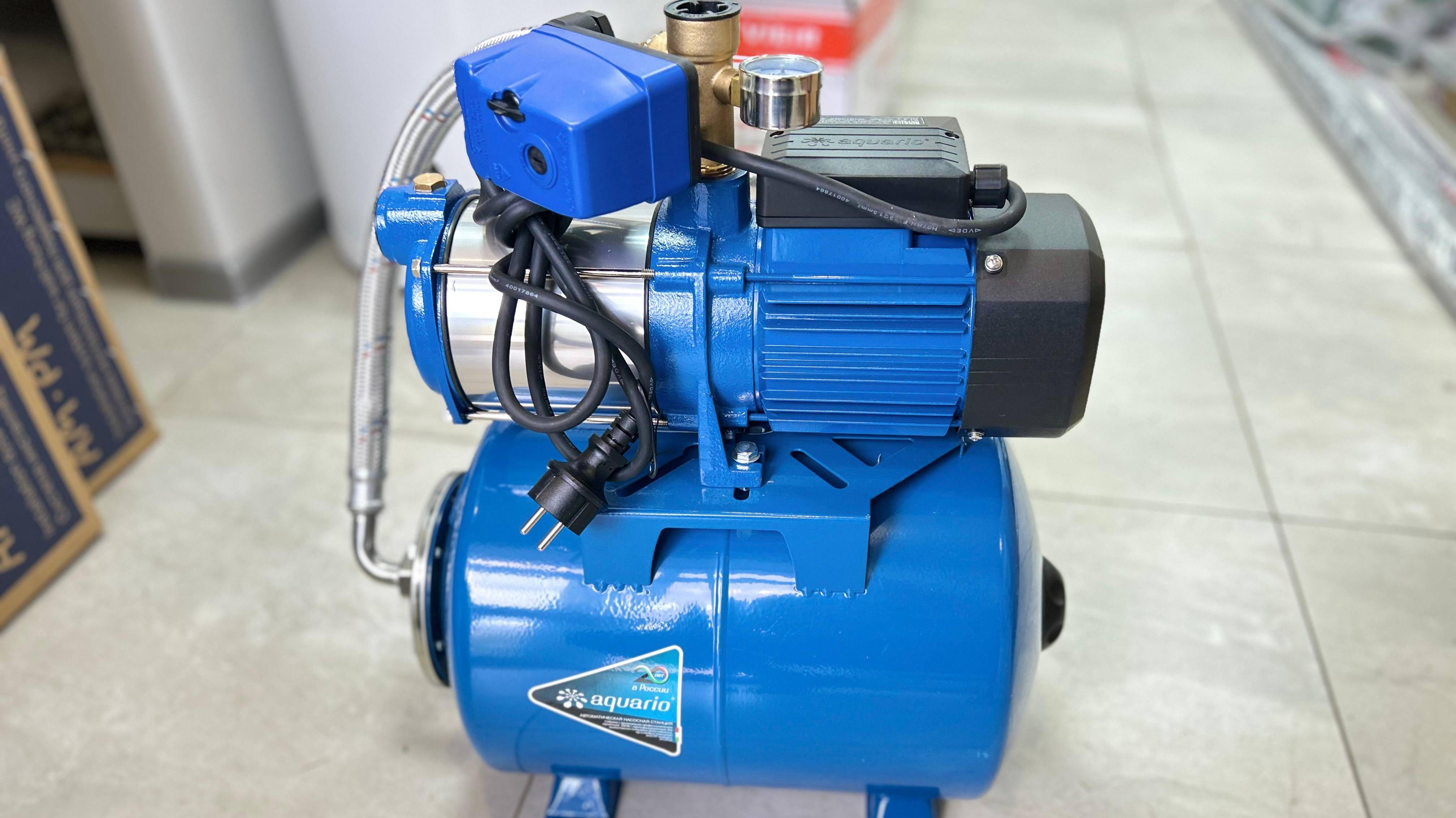 Насосная станция Aquario AUTO AMH-100-6P