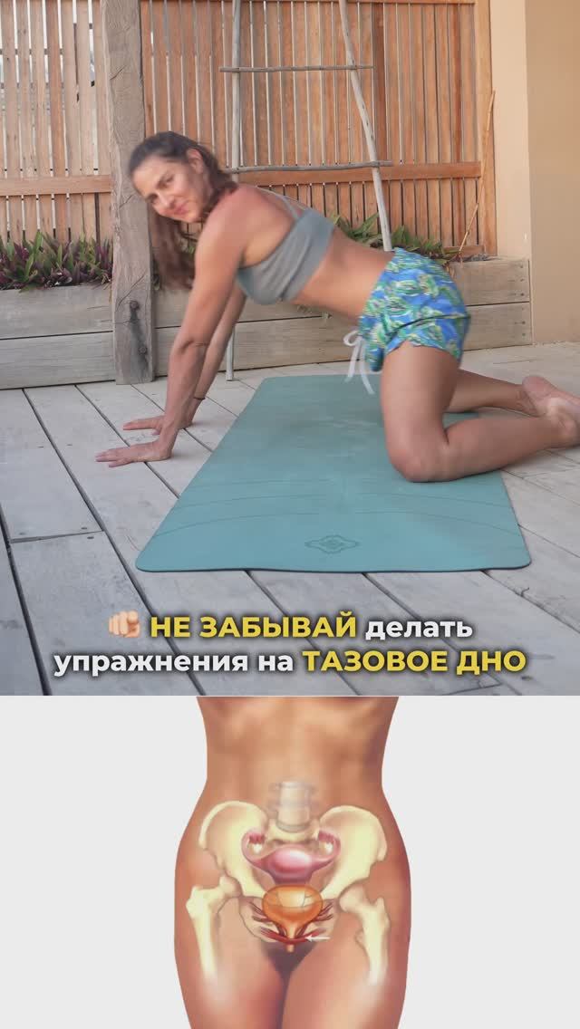 Не забывай про тазовое дно. Подпишись и читай описание ✅