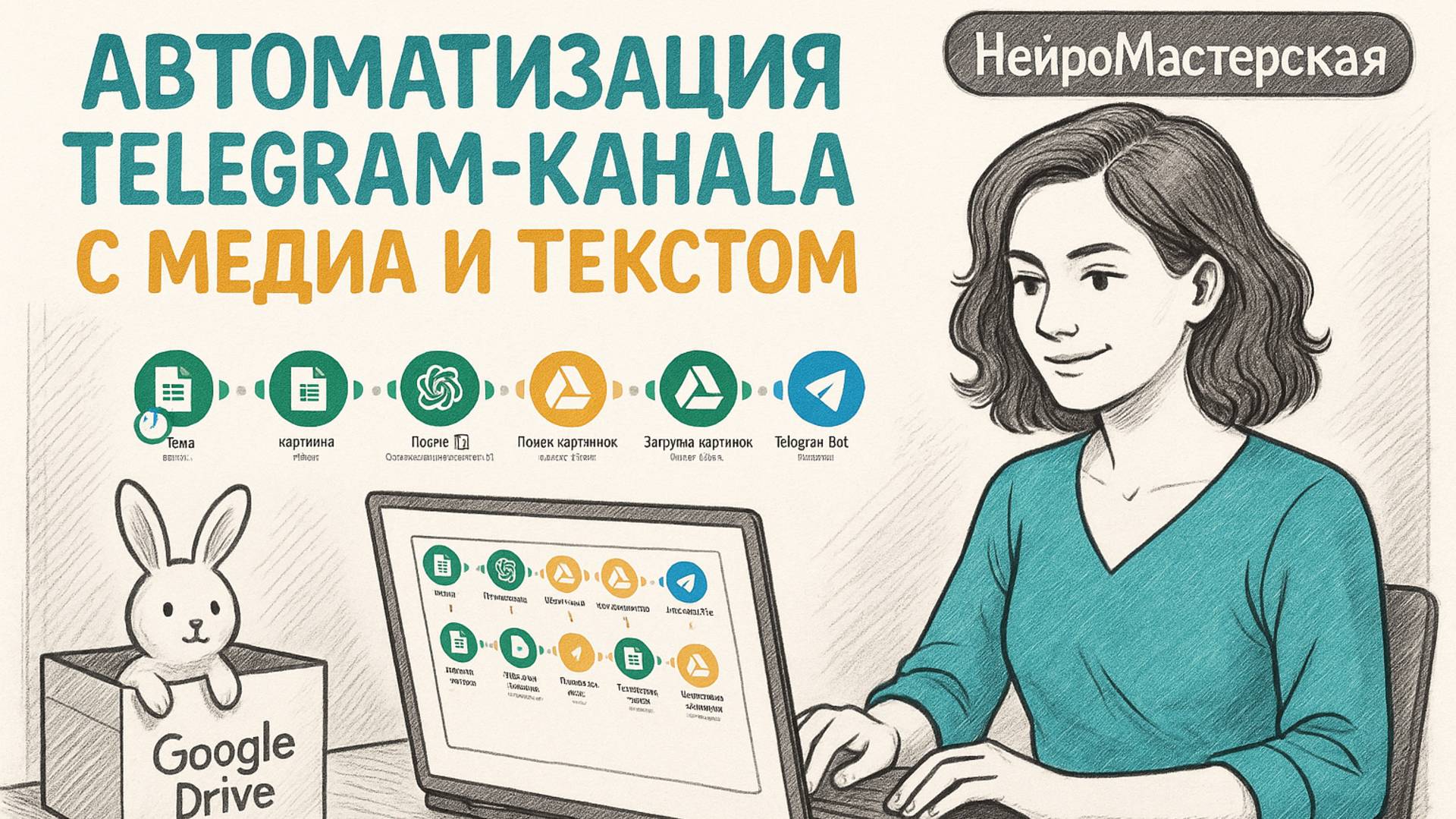Мастер-класс: Автоматизация Telegram с вашими фото и видео